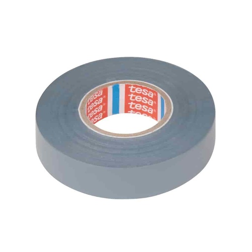 [BONI-T31136] tesa tesaflex Bandă izolatoare 4163 PVC 19 mm x 33 m (gri)