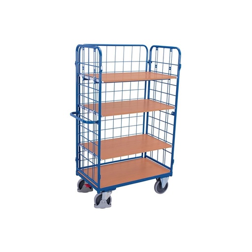 [BONI-sw-800.304] Pachet-car pentru trei pereți cu 4 polițe 500 kg Tip XL + EasySTOP