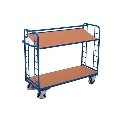 [BONI-sw-540.200] Cărucior cu etaje cu 2 platforme 250 kg capacitate de încărcare Tip M + EasySTOP