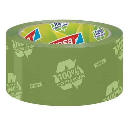 [BONI-T31111] tesa tesapack Bandă de pachete 58156 PP ecologică 50 mm x 66 m (verde)