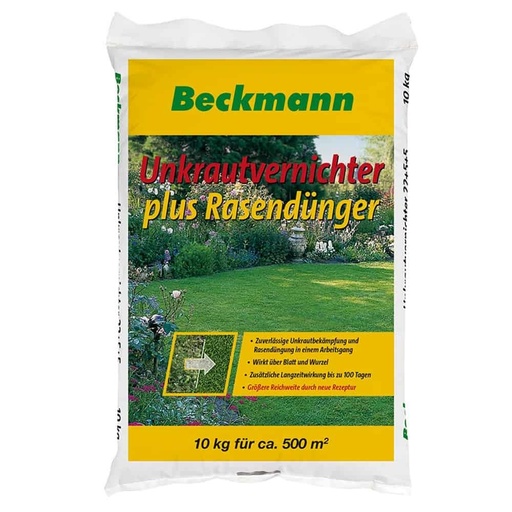 [BONI-10192] 10 kg Erbicid plus Îngrășământ pentru gazon pentru cca. 500m² cu fertilizare pe termen lung