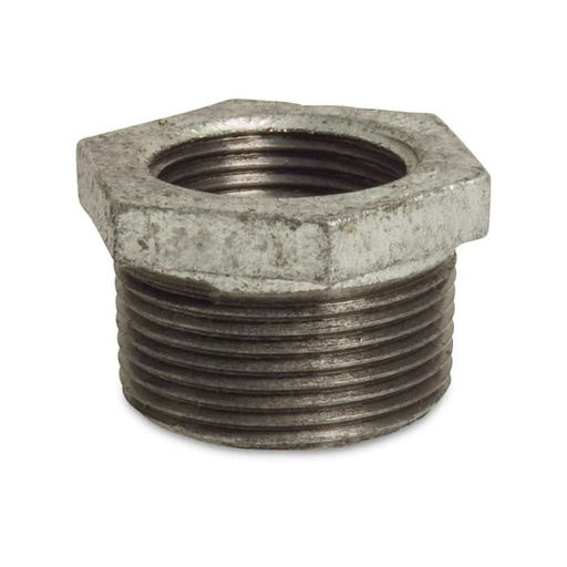 [BONI-42295-324K] Fiting filetat fontă maleabilă piesă de reducere 1 1/2" AG x 1 1/4" IG