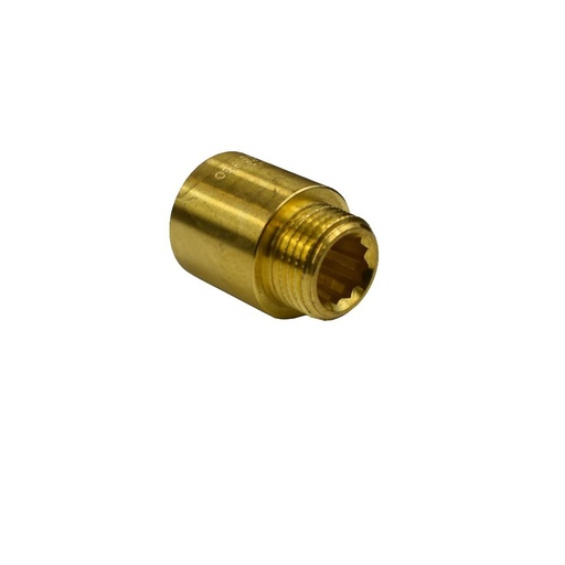 [BONI-34830K] Threaded Fitting Brass Tap Extension 1/2" M x 1/2" F 30 mm