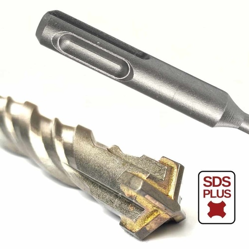 [BONI-42466-002K] Burghiu pentru ciocan SDS-PLUS 4 tăișuri Ø 5,0mm x 160mm lungime